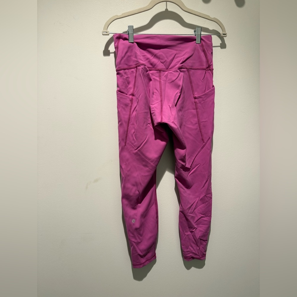 Lululemon wunder under leggings with pockets